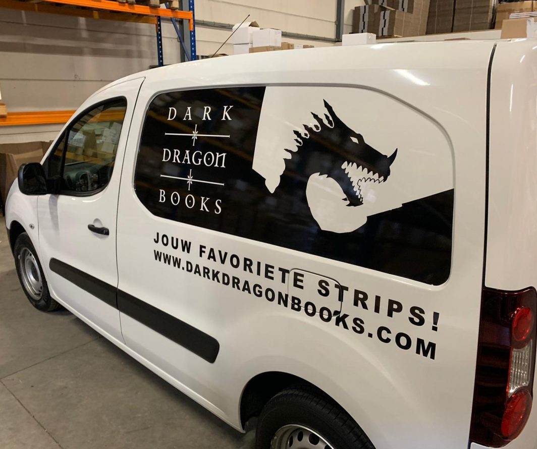 Voorbeeld van Citroen-belettering uit het portfolio van Autobelettering.nl