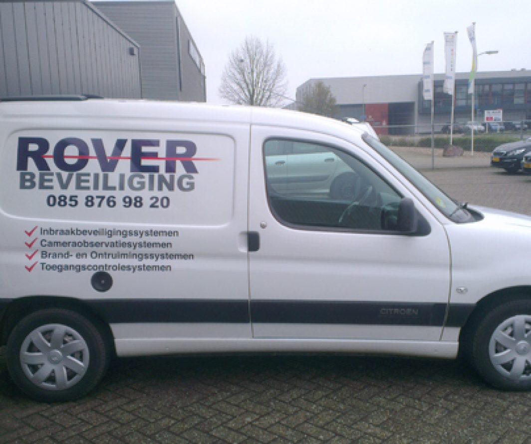 Voorbeeld van Citroen-belettering uit het portfolio van Autobelettering.nl