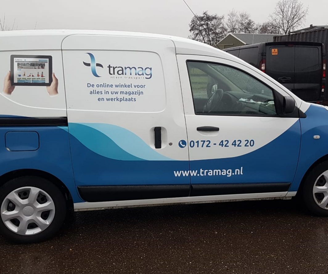 Voorbeeld van Dacia-belettering uit het portfolio van Autobelettering.nl