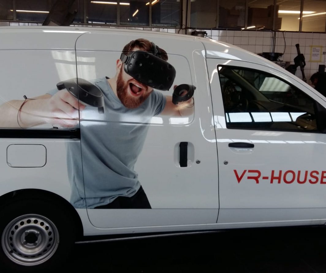Voorbeeld van Dacia-belettering uit het portfolio van Autobelettering.nl