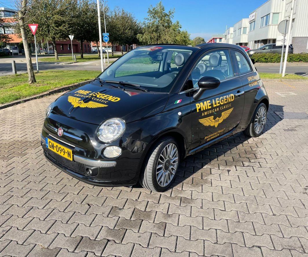 Full carwrap Fiat 500, Nijmegen