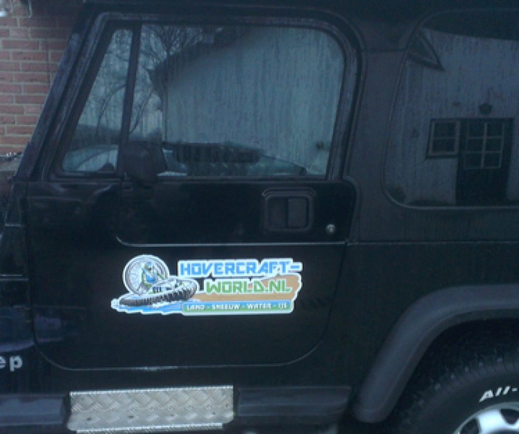 Autobelettering Jeep Wrangler Nijkerk