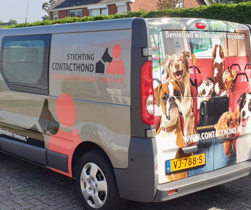 Voorbeeld van Renault-belettering uit het portfolio van Autobelettering.nl