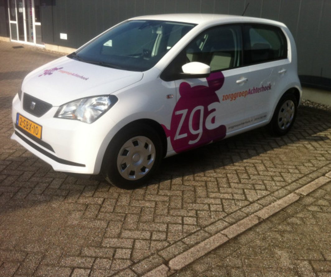 Voorbeeld 6 uit het Seat-portfolio van Autobelettering.nl