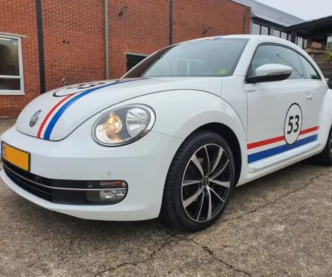 Autobelettering Volkswagen Beetle, Barneveld